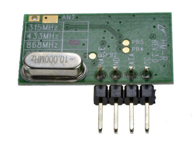 Module; FM receiver; HM-R868S; 868MHz; Hope Microelectronics; RoHS; -98dBm; through hole (THT)