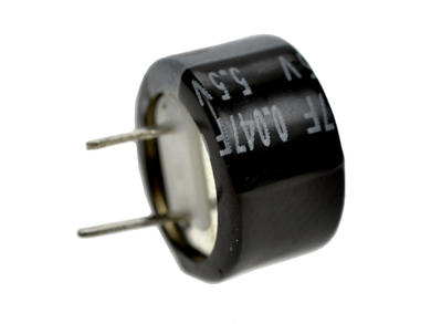 Capacitor; electrolytic; gold cap; 47mF; 5,5V; SCDK5R5473-C; 20%; diam.13,5x7,5mm; 5mm; horizontal; through-hole (THT); -25...+70°C; 100Ohm; 1000h; Bochen; RoHS