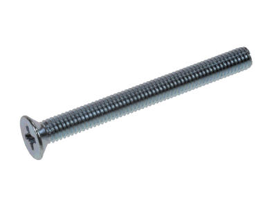 Screw; WSKM320; M3; 28mm; 30mm; conical; philips (+); galvanised steel; RoHS