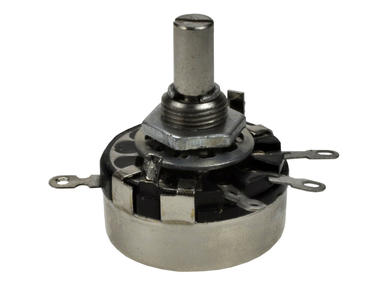 Potentiometer; shaft; single turn; SP-1.2 1M A 20P3; 1Mohm; linear; 20%; 2W; axis diam.6,00mm; 20mm; metal; smooth; 255°; carbon film; solder; Telpod