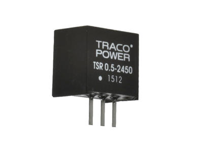Power Inverter; TSR0.5-2450; DC/DC converter; 24V (6,5÷36)V; DC; 5V; DC; 0,5A; 2,5W; non insulated; SIP3; through hole (THT); Traco Power; RoHS