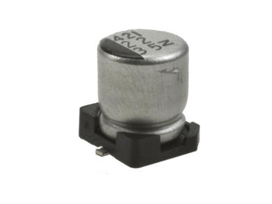 Capacitor; Low Impedance; electrolytic; 22uF; 35V; NACZ; NACZ220M35V5X6.3TR13F; 20%; diam.5x6,3mm; surface mounted (SMD); tape; -55...+105°C; 760mOhm; 1000h; NIC Components; RoHS