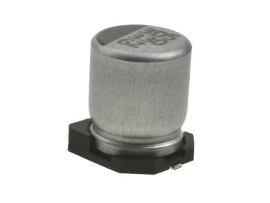 Capacitor; electrolytic; Low Impedance; 330uF; 6,3V; NACZ; NACZ331M6.3V6.3X8TR13F; 20%; diam.6,3x8mm; surface mounted (SMD); tape; -55...+105°C; 340mOhm; 1000h; NIC Components; RoHS