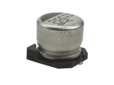 Capacitor; electrolytic; Low Impedance; 22uF; 50V; VZ2; VZ21H220M0605; 20%; diam.6,3x5,4mm; surface mounted (SMD); tape; -55...+105°C; 1,6Ohm; 2000h; Leaguer; RoHS