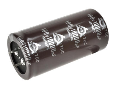 Capacitor; SNAP-IN; electrolytic; 10000uF; 100V; TDC; TDC100VN10000M; 20%; fi 35x70mm; 10mm; through-hole (THT); bulk; -40...+105°C; 2000h; Samyoung; RoHS