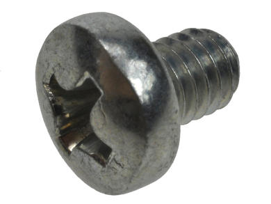 Screw; WWKM45; M4; 5mm; 8mm; cylindrical; philips (+); galvanised steel; BN384; RoHS