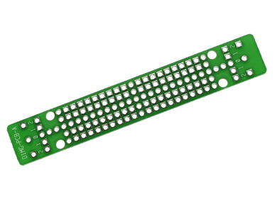 Płytka drukowana; D1MG-PCB-A; laminat; zielony; 14,3x86,9mm; wiercona; Gainta; RoHS