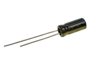 Kondensator; elektrolityczny; niskoimpedancyjny; 220uF; 6,3V; WLR221M0JD11M; fi 5x11mm; 2mm; przewlekany (THT); luzem; Jamicon; RoHS