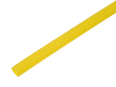 Heat shrinkable tube; RCK-4/1; 4mm; 1mm; yellow; with glue; 4:1; Radpol; RoHS