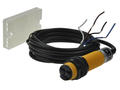 Czujnik; fotoelektryczny; G18-R2NH; NPN; NO/NC; refleksyjny (z lustrem); 2m; 10÷30V; DC; 200mA; cylindryczny plastikowy; z przewodem 2mb; Greegoo; RoHS