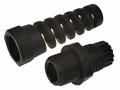 Cable gland with grommet; BS-M16BK ISO; polyamide; IP68; black; M16; 3,5÷8mm; 16,0mm; with metric thread; LappKabel; RoHS