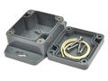 Enclosure; multipurpose; G302MF; ABS; 64mm; 58mm; 35mm; IP65; dark gray; mounting flange; Gainta; RoHS