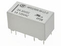 Relay; bistable; HFD2-005-M-L2-D; 5V; DC; DPDT; two coils; 1A; 125V AC; 2A; 30V DC; PCB trough hole; Hongfa; RoHS