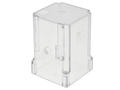 Relay housing; R15 3p; clear; Relpol; RoHS