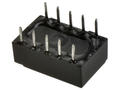 Relay; electromagnetic miniature; P-12; 12V; DC; DPDT; 0,5A; 125V AC; 1A; 30V DC; PCB trough hole; Forward Relays; RoHS