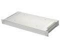 Enclosure; Rack 19"; G17081UG; ABS; 431mm; 203mm; 43mm; 1U; light gray; venting holes; RoHS; Gainta; no gasket; stainless steel screws