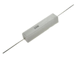 Resistor; cermet; R10W5%0R1; through-hole (THT); 10W; 0,1ohm; 5%; 9,5x9,5x48mm; axial; TCO / Thunder; RoHS