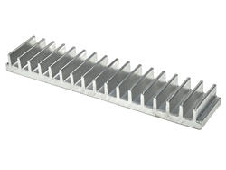 Heatsink; P3698/3; plain; 30mm; ribbed; 150mm; 15mm; Firma Piekarz