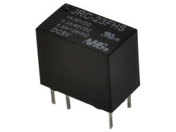 Relay; electromagnetic miniature; JRC-23FHS 5V; 5V; DC; SPDT; 0,5A; 125V AC; 1A; 30V DC; PCB trough hole; Forward Relays; RoHS