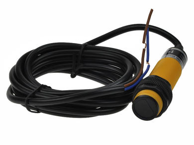 Sensor; photoelectric; G18-D10AK; two-wire; NO; diffuse type; 0,1m; 90÷250V; AC; 300mA; cylindrical plastic; fi 18mm; with 2m cable; Howo; RoHS