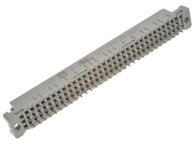 Socket; 09032966824; 96 ways; 3x32; 2,54mm; straight; through hole; 2A; 125V; Harting; RoHS