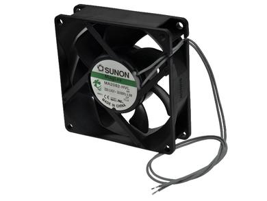 Fan; MA2082-HVL.GN; 80x80x25mm; magnetic Vapo; 230V; AC; 3,8W; 67,1m3/h; 32,8dB; 100mA; 3200RPM; 2 wires; with capacitor; Sunon; RoHS