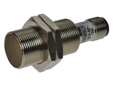 Czujnik; indukcyjny; CS18-05P-1; PNP; NO; 5mm; 10÷30V; DC; 200mA; cylindryczny metalowy; fi 18mm; 33mm; zabudowany; ze złączem M12-4p; Highly; RoHS