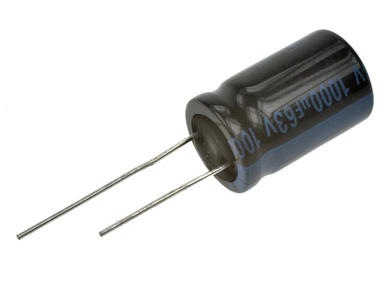 Capacitor; electrolytic; 1000uF; 63V; TK; TKR102M1JK25M; diam.16x26mm; 7,5mm; through-hole (THT); bulk; Jamicon; RoHS