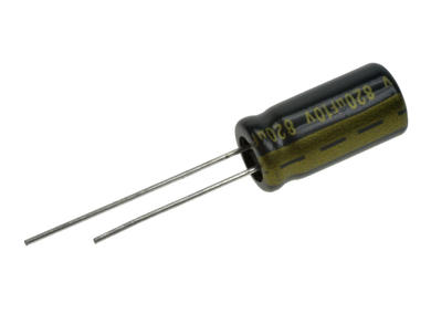 Kondensator; niskoimpedancyjny; elektrolityczny; 820uF; 10V; WLR821M1AF16M; fi 8x16mm; 3,5mm; przewlekany (THT); luzem; Jamicon; RoHS