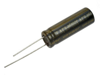Capacitor; electrolytic; Low Impedance; 3300uF; 6,3V; WLR332M0JG30MR; diam.10x30mm; 5mm; through-hole (THT); bulk; Jamicon; RoHS