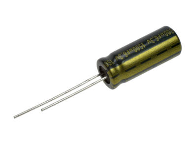 Kondensator; elektrolityczny; niskoimpedancyjny; 1500uF; 6,3V; WLR152M0JF20M; fi 8x20mm; 3,5mm; przewlekany (THT); luzem; Jamicon; RoHS