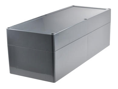 Enclosure; multipurpose; G3130; ABS; 353mm; 140mm; 121,5mm; IP65; dark gray; recessed area on cover; Gainta; RoHS