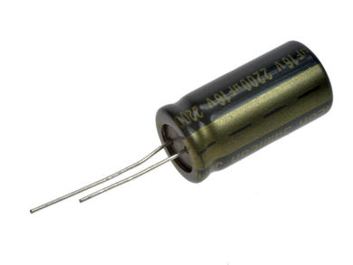 Capacitor; Low Impedance; electrolytic; 2200uF; 16V; WLR222M1CI25M; diam.12,5x25mm; 5mm; through-hole (THT); bulk; Jamicon; RoHS