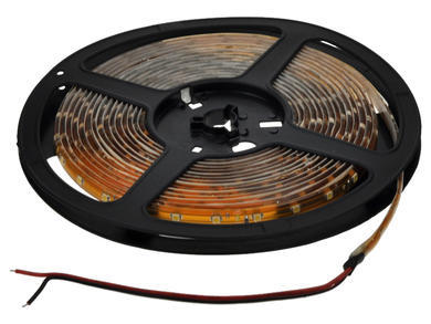 LED tape; BN-F-WW-3-WP-60/Y; white; 1300lm; 120°; 12V; 300 led; 8mm; IP65; 24W; (warm) 3000K; 3528 (PLCC2); BRN-LED