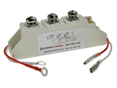 Module; diode - thyristor power module; MHC-106-12-60; 1200V; 106A; Lamina; RoHS