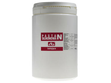 Silicone paste; insulating; N/1kg AGT-054; 1kg; paste; plastic container; AG Termopasty