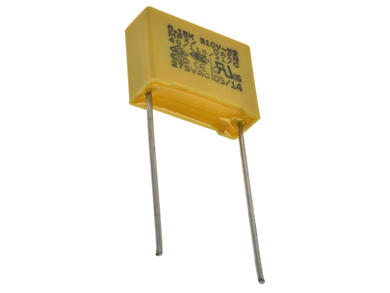 Capacitor; polypropylene; X2; MKP; 150nF; 310V AC; MPX; 10%; 6x12x18mm; 15mm; bulk; -40...+110°C; Dain Electronics; RoHS