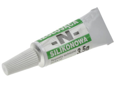 Pasta silikonowa; izolujący; N/3,5g AGT-052; 3,5g; pasta; tubka; AG Termopasty