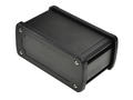 Enclosure; multipurpose; ALUG705BK060-BK; aluminum; 115,1mm; 69mm; 51,6mm; black; black polycarbonate ends; Gainta; RoHS