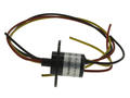 Connector; slip ring; SR022-18-3p; 3 ways; with 0,25m cable; screw; for panel; 10A; 250V; Yumo; RoHS