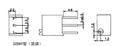 Potentiometer; mounting; helitrim; vertical; multi turns; 3266Y-103; 10kohm; linear; 10%; 0,25W; through-hole (THT); cermet; 3266; RoHS