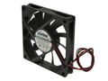 Fan; RDH8015S1; 80x80x15mm; slide bearing; 12V; DC; 2,04W; 52,7m3/h; 35dB; 0,17A; 3000RPM; 2 wires; X-FAN; RoHS; 300mm