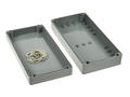 Enclosure; multipurpose; G3118; ABS; 240mm; 120mm; 60mm; IP65; dark gray; recessed area on cover; Gainta; RoHS