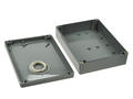 Enclosure; multipurpose; G3122; ABS; 200mm; 150mm; 55mm; IP65; dark gray; recessed area on cover; Gainta; RoHS