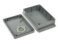 Enclosure; multipurpose; G313MF; ABS; 171mm; 121mm; 55mm; IP65; dark gray; mounting flange; Gainta; RoHS