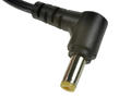 Plug with cable; DC power; with ferrit; AK-SC-03; 1,7mm; 5,5mm; angled 45°; with 1,2m cable; PVC; RoHS