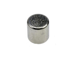 Magnet; cylindrical; N38; 5mm; 5mm; nickel plated; Neodymium