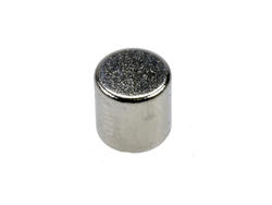 Magnet; cylindrical; N38; 5mm; 5mm; nickel plated; Neodymium