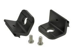 Mounting bracket; ALMF-002PBK; aluminum; black; 18x25mm; Gainta; RoHS