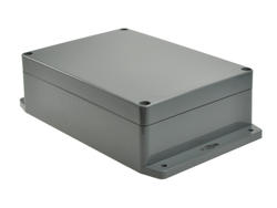 Enclosure; multipurpose; G313MF; ABS; 171mm; 121mm; 55mm; IP65; dark gray; mounting flange; Gainta; RoHS